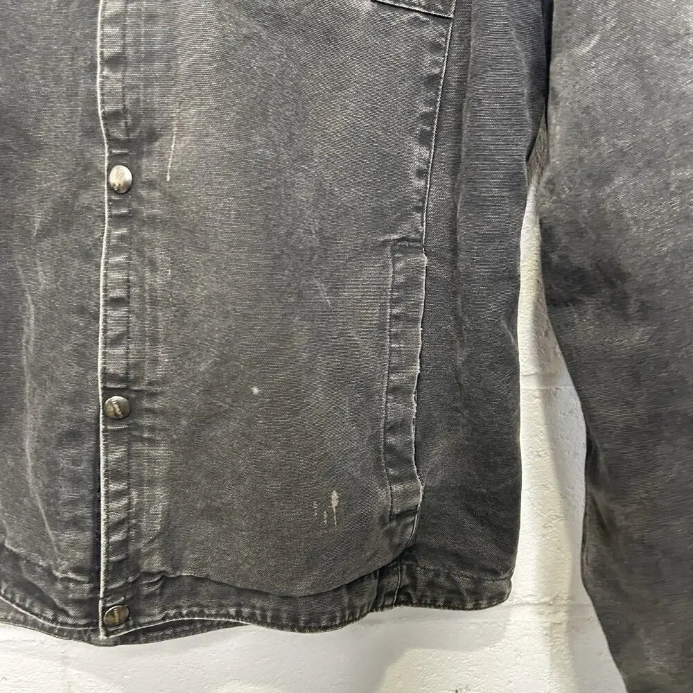 Carhartt Sandstone Hooded Multi-Pocket Jacket “Black” J284 - Picture 5 of 16